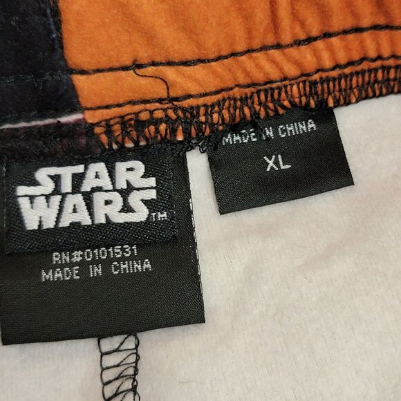 Star Wars Fleece PJ Pants Kilo Ren / Captain Phasma - Size XL - Picture 4 of 4